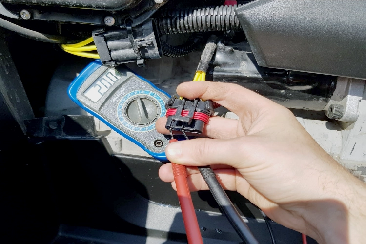 how to charge an atv battery